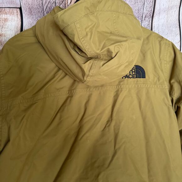 The North Face Gotham Jacket III Winter Coat Hood Heavy Warm Men's Medium Brown - Picture 5 of 9